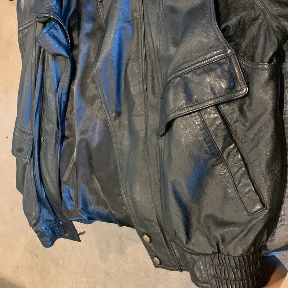 X L leather jacket - Picture 3 of 6